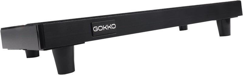 GOKKO لوحة دواسات جيتار صغيرة 15" × 5" من سبائك الألمنيوم (GKA-15N) - Image 3